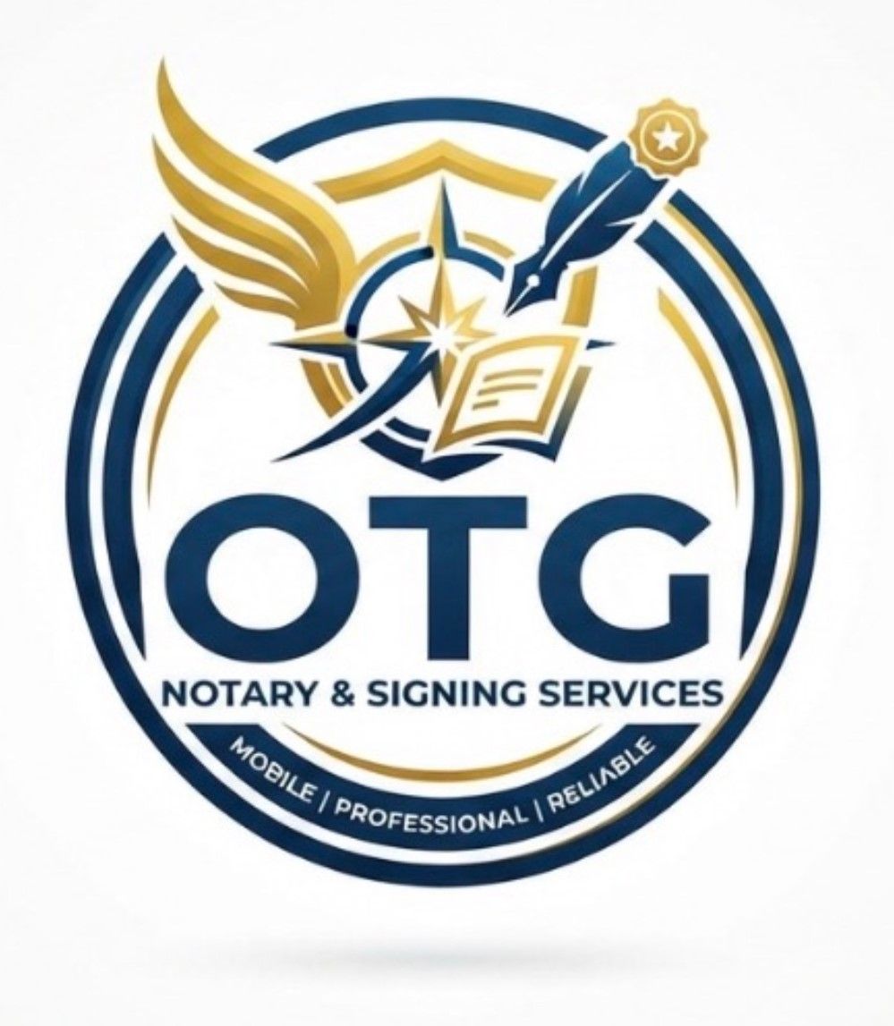 On The Go Notary & Signing Services logo